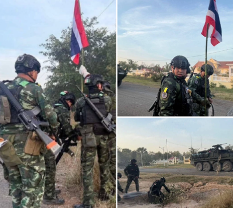 ด่วน! ทัพภาคที่ 1 บุกยึด “ด่านบึงตะกวน” คืนสำเร็จ—ปักธงไทยโดดเด่นกลางพื้นที่พิพาท เสริมลวดหนามตั้งแนวป้องกันเข้ม!