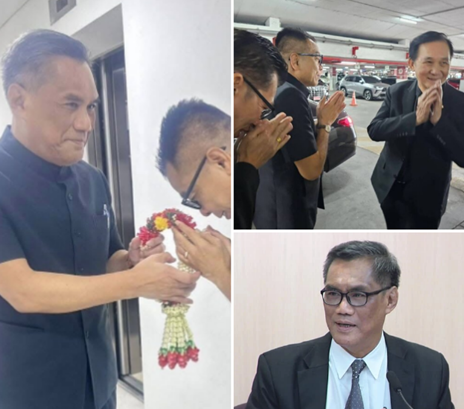 ซึ้งส่งท้าย! ‘แสวง’ โผกอดอำลา ‘อิทธิพร’ หลังพ้นตำแหน่งประธาน กกต.—เผยเป็นเกียรติสุดชีวิต และจะเป็นความทรงจำไม่รู้ลืม!