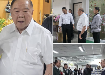 ‘บิ๊กป้อม’ เปิดมูลนิธิป่ารอยต่อฯ อวยพรปีใหม่ ลั่นอายุ 80 ปีพอแล้ว อดีตบิ๊กทหารตบเท้าร่วมรับพร