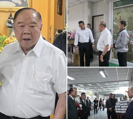 ‘บิ๊กป้อม’ เปิดมูลนิธิป่ารอยต่อฯ อวยพรปีใหม่ ลั่นอายุ 80 ปีพอแล้ว อดีตบิ๊กทหารตบเท้าร่วมรับพร