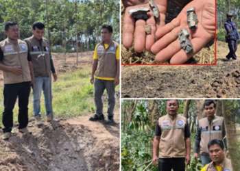 ชายแดนบุรีรัมย์ระอุ! รายงานเหตุปะทะเดือด—กัมพูชายิง BM-21 ตกในหมู่บ้านเดียวถึง 12 ลูก ชาวบ้านผวาทั้งพื้นที่!