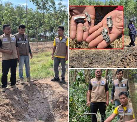 ชายแดนบุรีรัมย์ระอุ! รายงานเหตุปะทะเดือด—กัมพูชายิง BM-21 ตกในหมู่บ้านเดียวถึง 12 ลูก ชาวบ้านผวาทั้งพื้นที่!