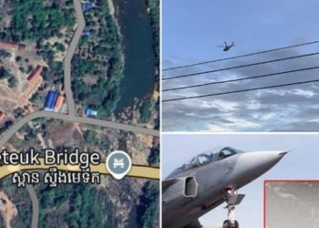 รายงานด่วน! F-16 ปฏิบัติการโจมตีสะพาน “จัยจุมเนี้ยะ” เพื่อตัดเส้นทาง หลังตรวจพบความเคลื่อนไหวลำเลียงกำลัง–อาวุธใกล้แนวชายแดน